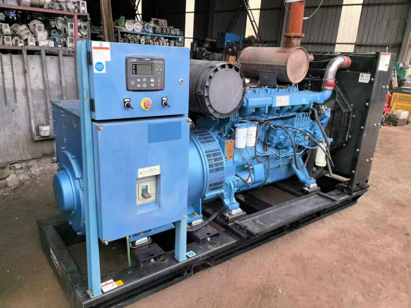 格尔木500kW 柴油发电机组可带动设备功率的计算公式是什么？