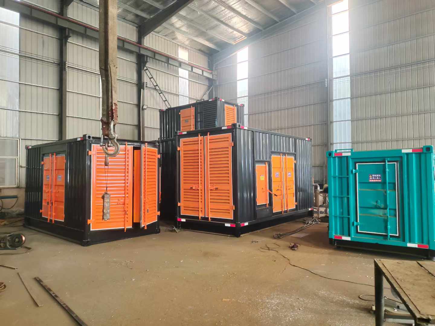 格尔木500kw柴油发电机组可以带动多少功率设备？